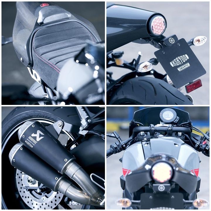 Yamaha XSR900 Abarth Cafe Racer 4
